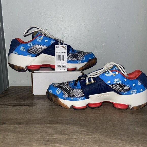 Adidas Agent Gil Restomod Athletic Shoes Snake Skin Multicolor GY6483 NWOB S 9.5 main image 8
